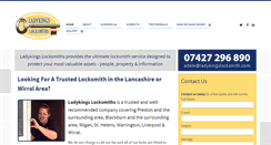 Desktop Screenshot of ladykingslocksmith.com