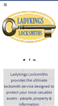 Mobile Screenshot of ladykingslocksmith.com